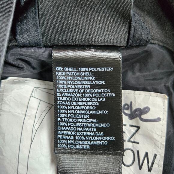 The North Face Snowquest Suspender Plus Pants in Black Youth Size Large - Picture 5 of 8